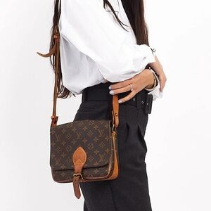 Louis Vuitton Cartouchiere PM Crossbody Bag